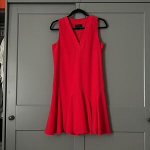 J. Crew Women's Red Sleeveless Dress
